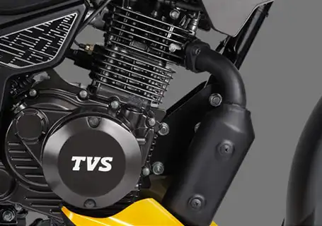 TVS Raider Disc Engine
