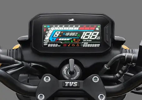 TVS Raider Disc Under Seat Storage